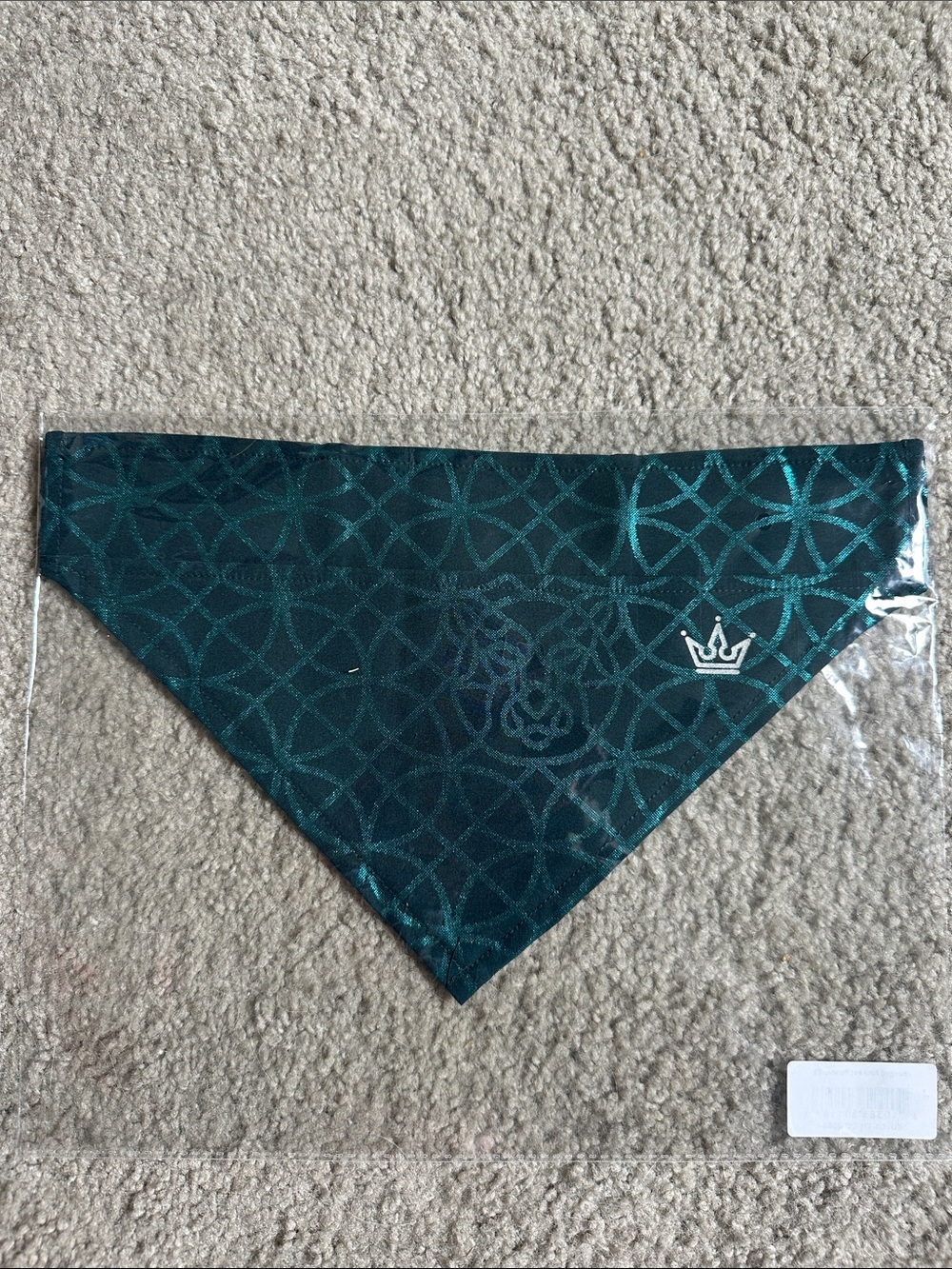 Crowned Athletics Changed Fate Pet Bandana- Size Large